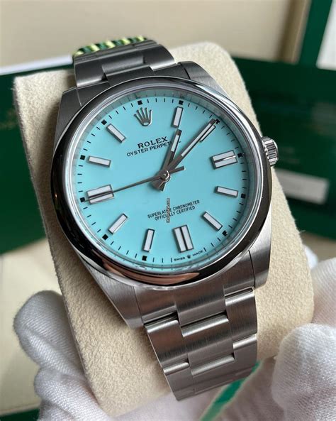 black dial rolex watch|rolex tiffany blue 41 price.